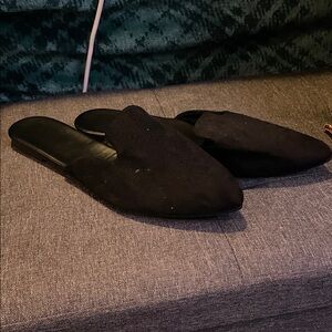 SHEIN Black Flats & Loafers